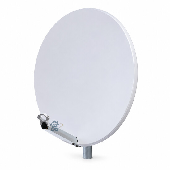 Parabole fibre 90 cm blanche Servimat - FIB90
