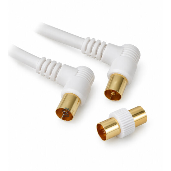 ITC Accessoires - Cordon TV coudé 0,8 m - 4498
