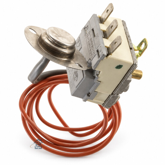 Thermostat réglable pour lave-linge Whirlpool, Ignis, Laden, Radiola, Bauknecht - 481927128678