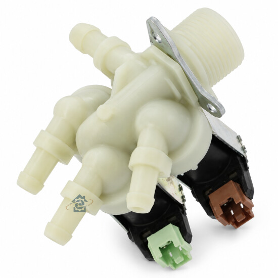 Électrovanne 4 voies pour lave-linge Brandt, Fagor, De Dietrich, Gorenje et autres - L34C400I1