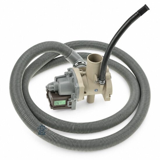 Pompe de vidange pour lave-linge Haier, Candy, Hoover (49049445 / 0020809090J)