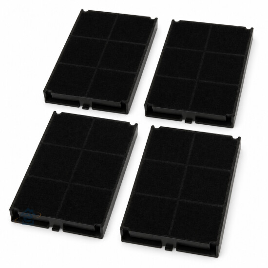 Filtre à charbon CR210 pour hotte Ariston Hotpoint, Airlux, Scholtes (C00027152) - Lot de 4