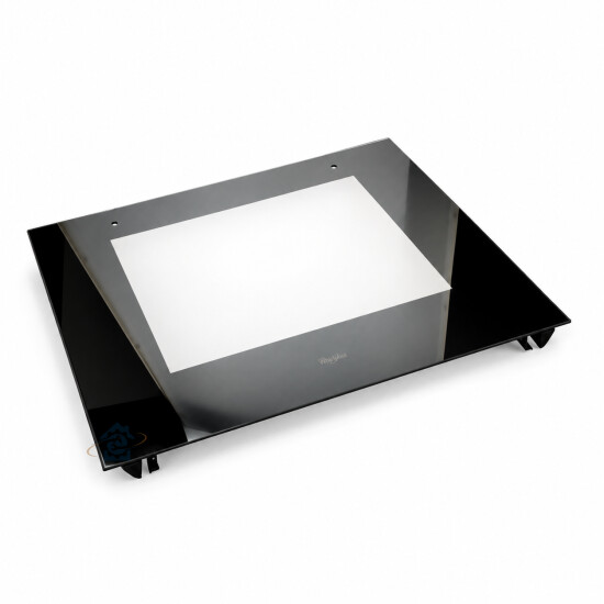 Whirlpool - Vitre de porte avec support pour four et cuisinière - 481010599793