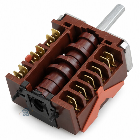 Commutateur pour four et cuisinière Candy, Hoover, Rosières, Zerowatt - 93757789