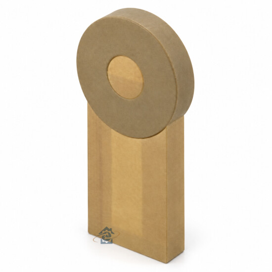 Sacs papier pour aspirateur AKA, Chromex, EIO, Omega - 09200123 (lot de 5)