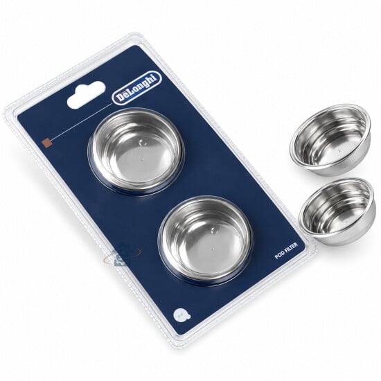 Kit de 2 porte-filtres 1 tasse café moulu De'Longhi 5513298041