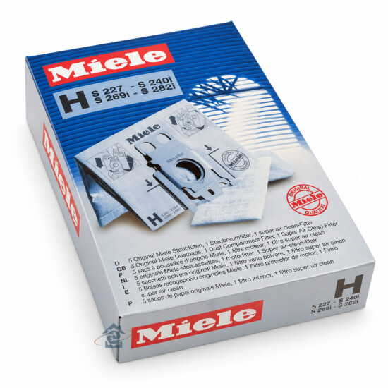 Sacs à poussière type H pour aspirateur (lot de 5) - 2046318