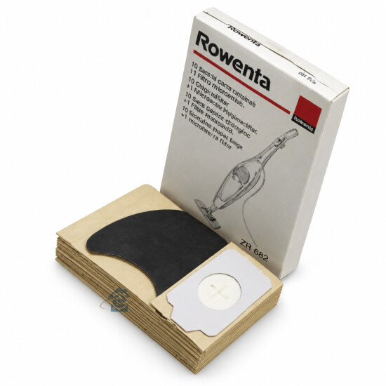 Rowenta - Lot de 10 sacs + 1 filtre - RA-ZR682
