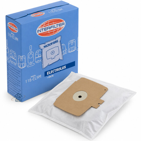 Boîte de 5 sacs microfibres pour aspirateur Electrolux / Volta - 35601442