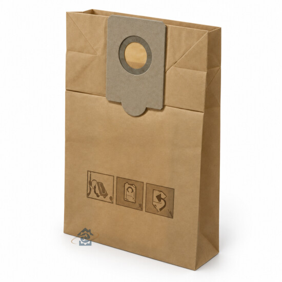 Sacs papier pour aspirateur Fakir, Nilco, Holland Electro, Kärcher - Réf. 09200058 (boîte de 4)