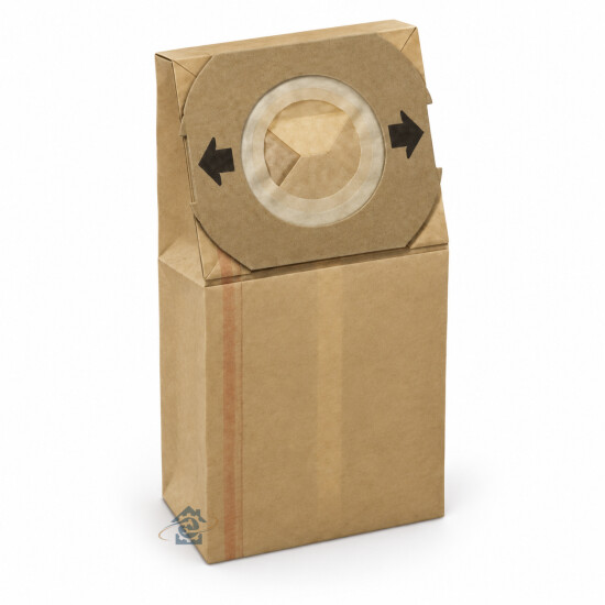 Sacs papier pour aspirateur Omega / Dicaff / AKA / EIO - 09200122 (boîte de 5)