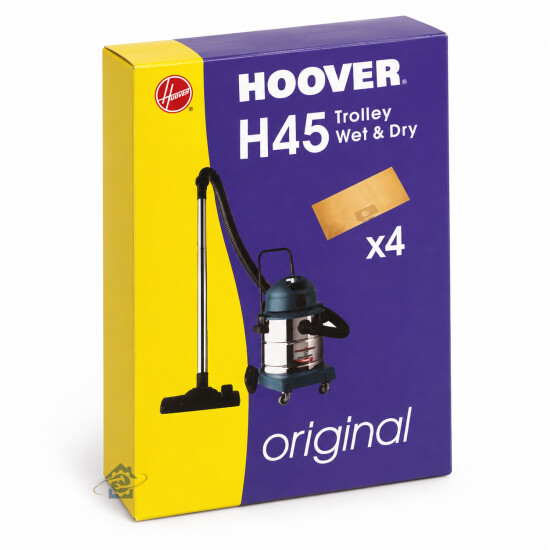 Hoover - Sacs aspirateur H45 (boîte de 4) - 09844242