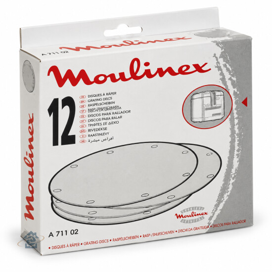 Moulinex - Lot de 12 filtres à huile pour friteuse - Réf. 51240