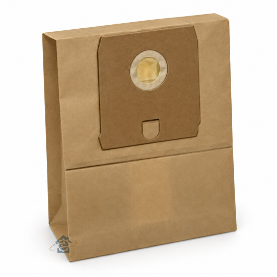 Sacs papier pour aspirateur Paris-Rhône, Philips, Volta, Progress, Excelsior, Firstline — Réf. 09720228 (boîte de 8)