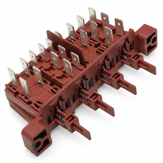 Clavier 4 touches lave-vaisselle Faure / Zanussi 1524291000