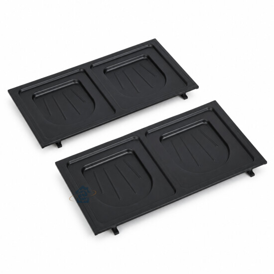 Tefal - Jeu de 2 plaques croque-monsieur - 01030720