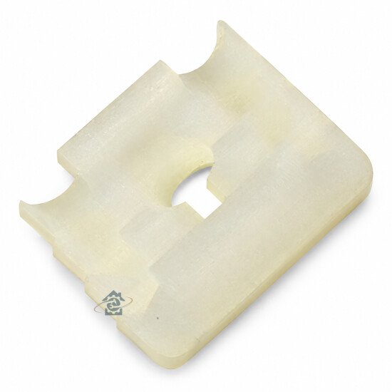 Indesit - Plaquette de charnière de porte hublot - C00035769