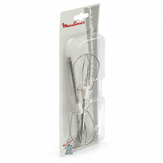 Moulinex - Jeu de 2 fouets métal - A08B10