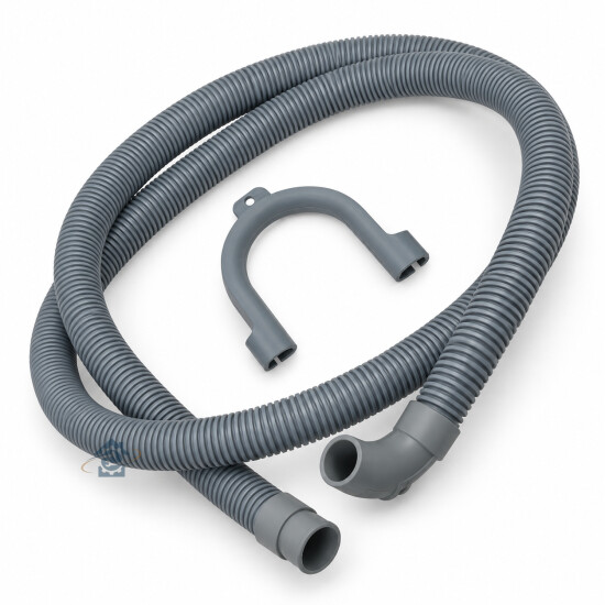 Whirlpool - Tuyau de vidange avec crosse 2M - 481953028546