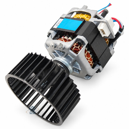 Moteur + turbine pour sèche-linge Whirlpool, Bauknecht, Laden, Ignis, Radiola, Proline - 481236118533 / 481236118361