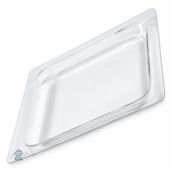 Plateau lèche-frite rectangulaire en verre pour four micro-ondes De Dietrich, Brandt, Sauter, Fagor - 79X7440