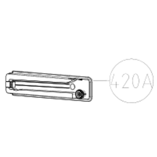 Rail (repère 420A) 5930720100