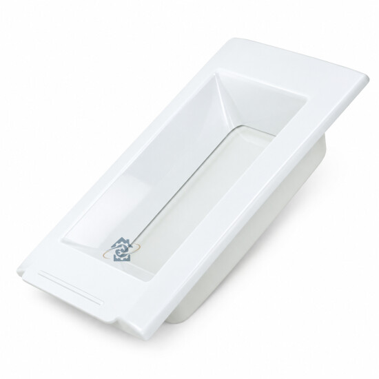 Poignée de porte sèche-linge Whirlpool, Bauknecht, Laden, Ignis, Proline, Ikea - 481244011678