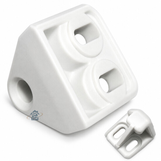 Charnière inférieure portillon freezer Brandt / De Dietrich / Sauter - 45X1169