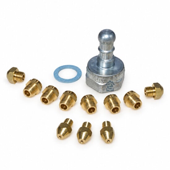 Jeu d'injecteurs butane four / cuisinière Rosieres - 93575264