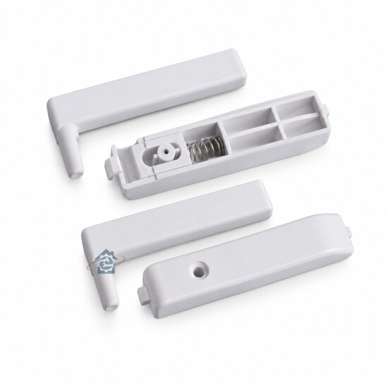 Kit de fixation visière blanc pour hotte Brandt / Sauter - 74X9094