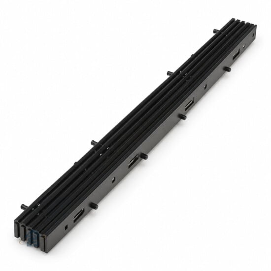 Réhausse noire pour lave-vaisselle Brandt, De Dietrich, Sauter - 32X3202