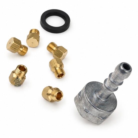 Jeu d'injecteurs butane/propane pour four et cuisinière Zanussi - 50234675002