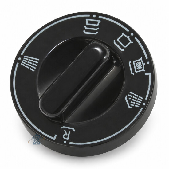 Bouton de programmateur noir Ariston Hotpoint 482000026448