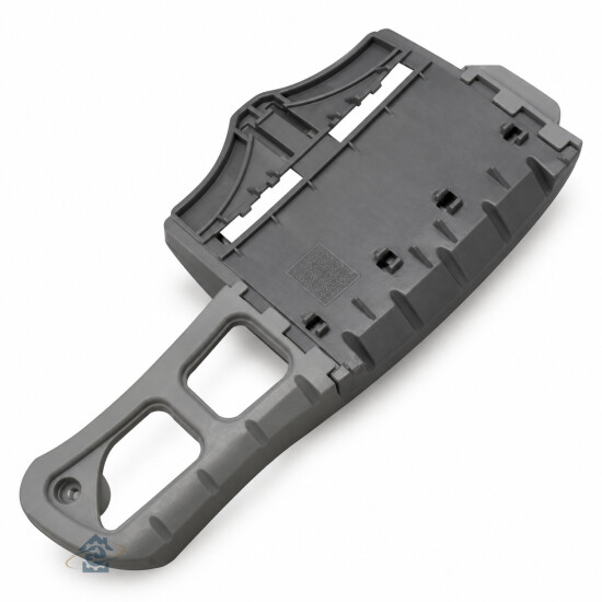 Enjoliveur gauche de panier supérieur lave-vaisselle Brandt / Fagor - VJ8A000N9