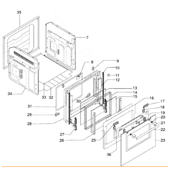 Taquet porte droit (repère 17) C00099884