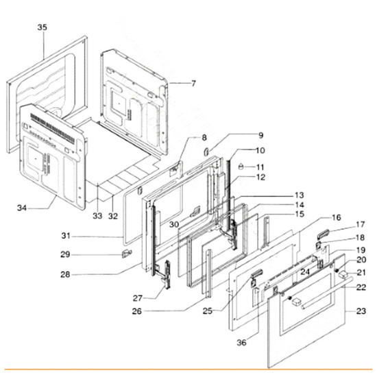 Taquet porte droit (repère 17) C00099884