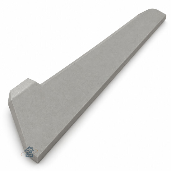 Support de poignée réfrigérateur / congélateur Brandt, Sauter - 46X2957