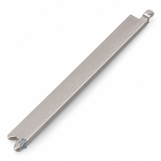 Profil arrière de verre bac à légumes (L.502) réfrigérateur Ariston Hotpoint / Indesit / Scholtes - 482000029074