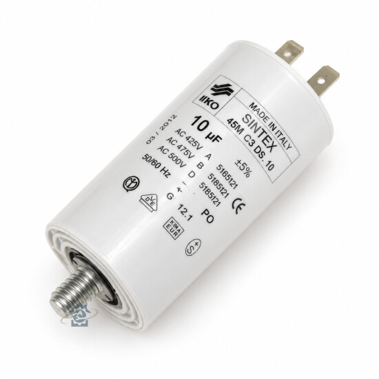 Condensateur 10µF sèche-linge Indesit C00770241