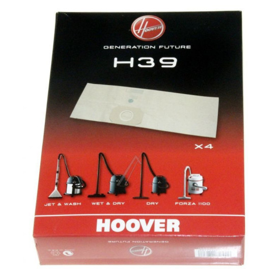 Boite de 4 sacs H39 DRY JET & WASH WET & DRY 09189051