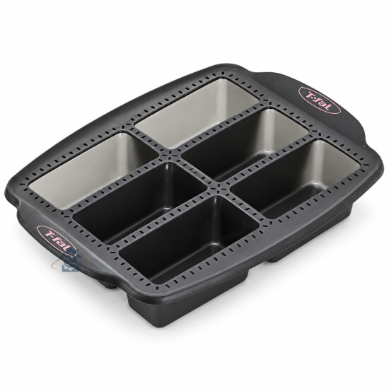 Moule 6 mini cakes Crispybake en silicone Tefal J4172314