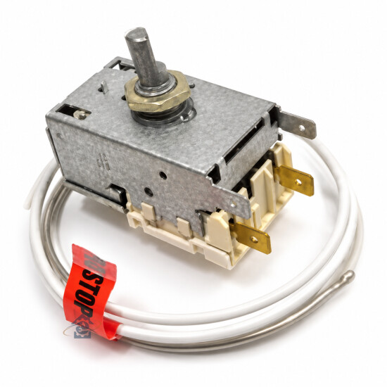 Thermostat K59L4091 pour réfrigérateur et congélateur Whirlpool, Bauknecht, Ignis, Ariston Hotpoint, Indesit