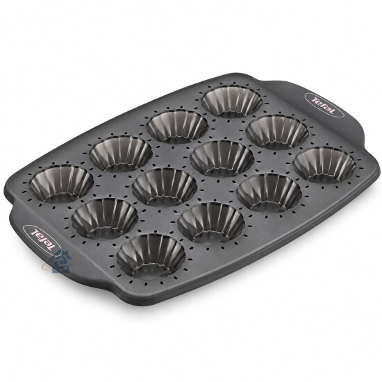 Tefal Moule 12 mini tartelettes Crispybake en silicone J4171414
