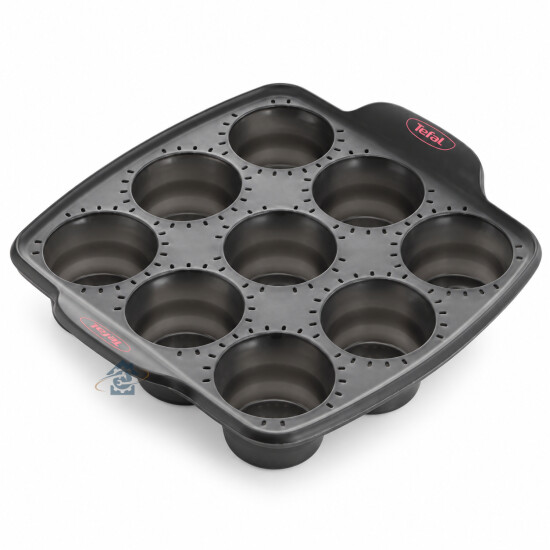 Moule 9 muffins rétractable en silicone Tefal J4174714