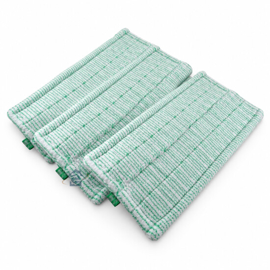 Lot de 3 lingettes spécial carrelage pour aspirateur Vorwerk / Kobold - 75050