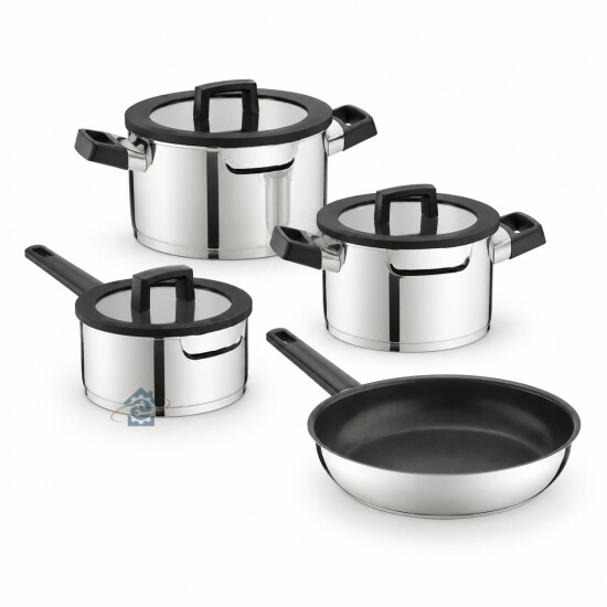 Set de casseroles 20 cm et poêle 28 cm Berghoff