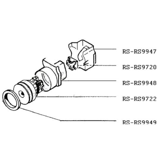 Moteur (repère RS-RS9722) RS-RS9722