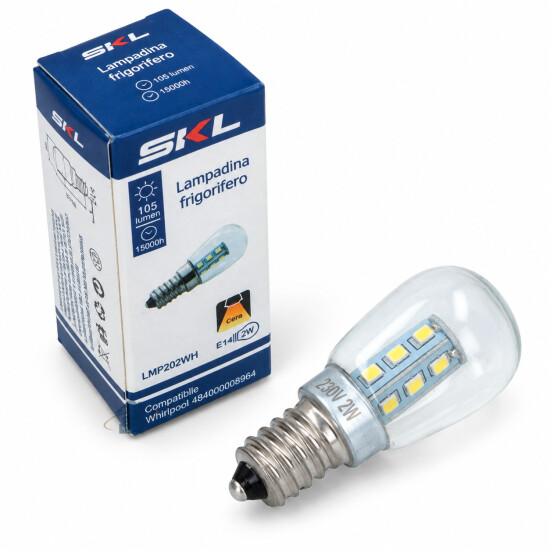 Ampoule LED T25 70 lumens - Réfrigérateur Whirlpool, Bauknecht, Ignis, Ariston Hotpoint (484000008964)