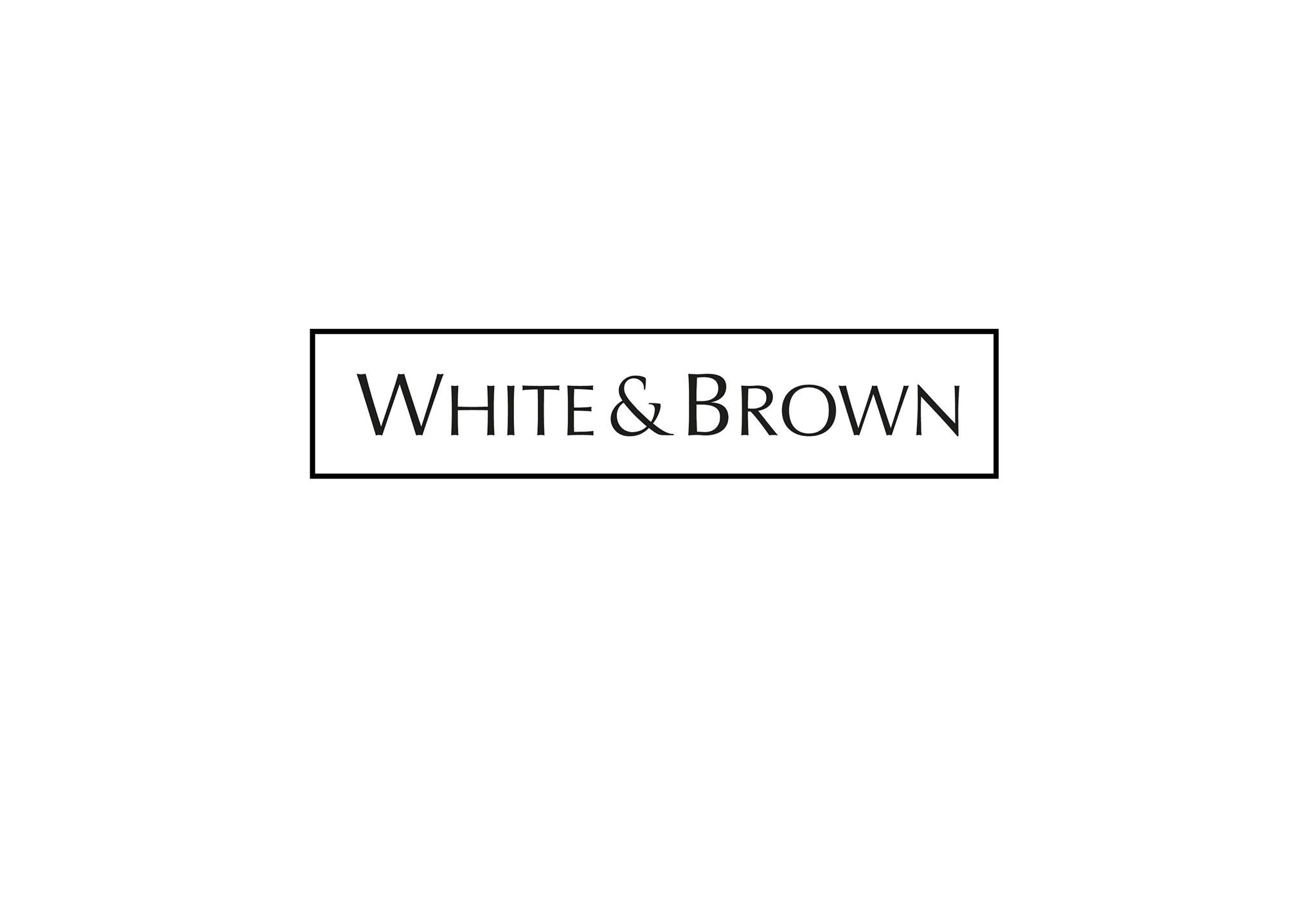 WHITE & BROWN