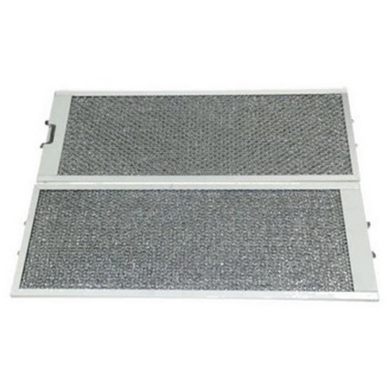 Lot de 2 filtres métal antigraisses d'origine 00460007, 460007